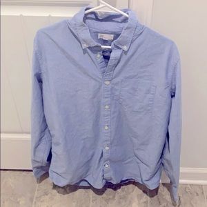 GAP Blue long sleeve shirt